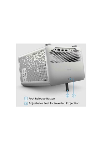 Benq Tk705sti 4k Kısa Mesafe Ev Sinema Projeksiyon Cihazı Google Tv, Netflix, Kablosuz