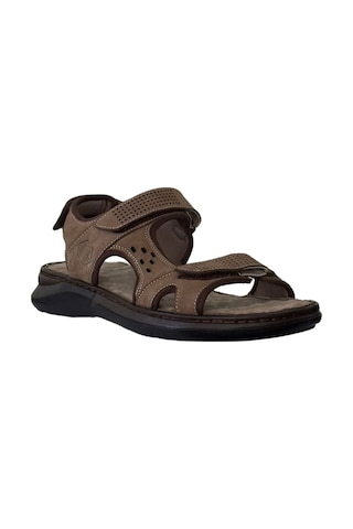 Forelli 40526-g Bruce Kum Nubuk Erkek Günlük Sandalet Kum Nubuk