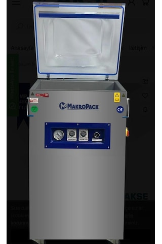 Makropack Mp-450-t1/a 45 Cm Tek Çene Ayaklı Gıda Vakum Makinesi