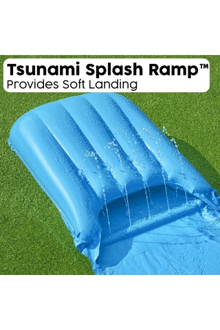 Bestway H2ogo Tsunami Splash Ramp Tek Kaydırak 488 Cm Çok Renkli