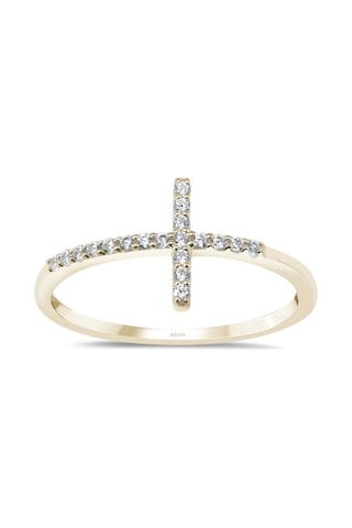 0.15 Karat Pırlanta T Yüzük