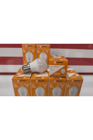 230v 7w E27 G45 Led Top Ampul Beyaz Led 031 6 Adet