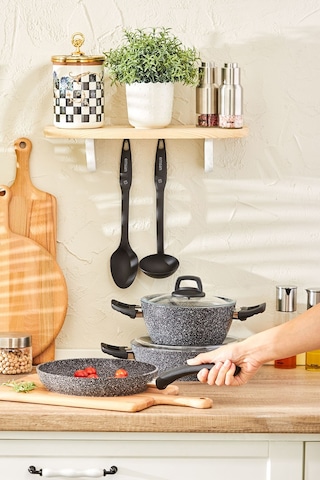 Emsan Luna 7 Parça Tencere Seti