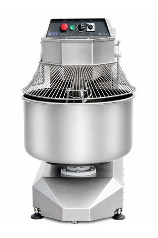 Ism 75-32 Cr, 75 L,iki Devirli, Paslanmaz Çelik Gövde Sprial Mixer Krom