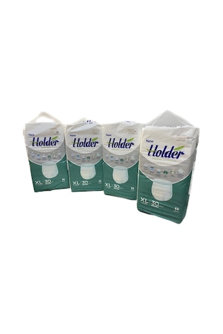 Holder Emici Külot Yetişkin Hasta Bezi X Large 30 X 4 Adet Diğer