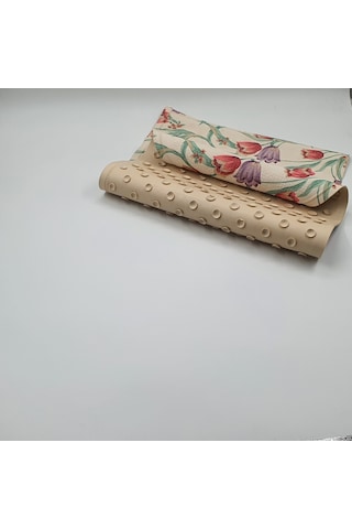 Twinswan Kaydırmaz Vantuzlu Banyo Ve Islak Zemin Paspası Lale Çok Renkli