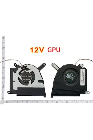 Asus Tuf Dash F15 Fx517z Serisi Notebook Gpu Fanı / Ver.2 R - 12v