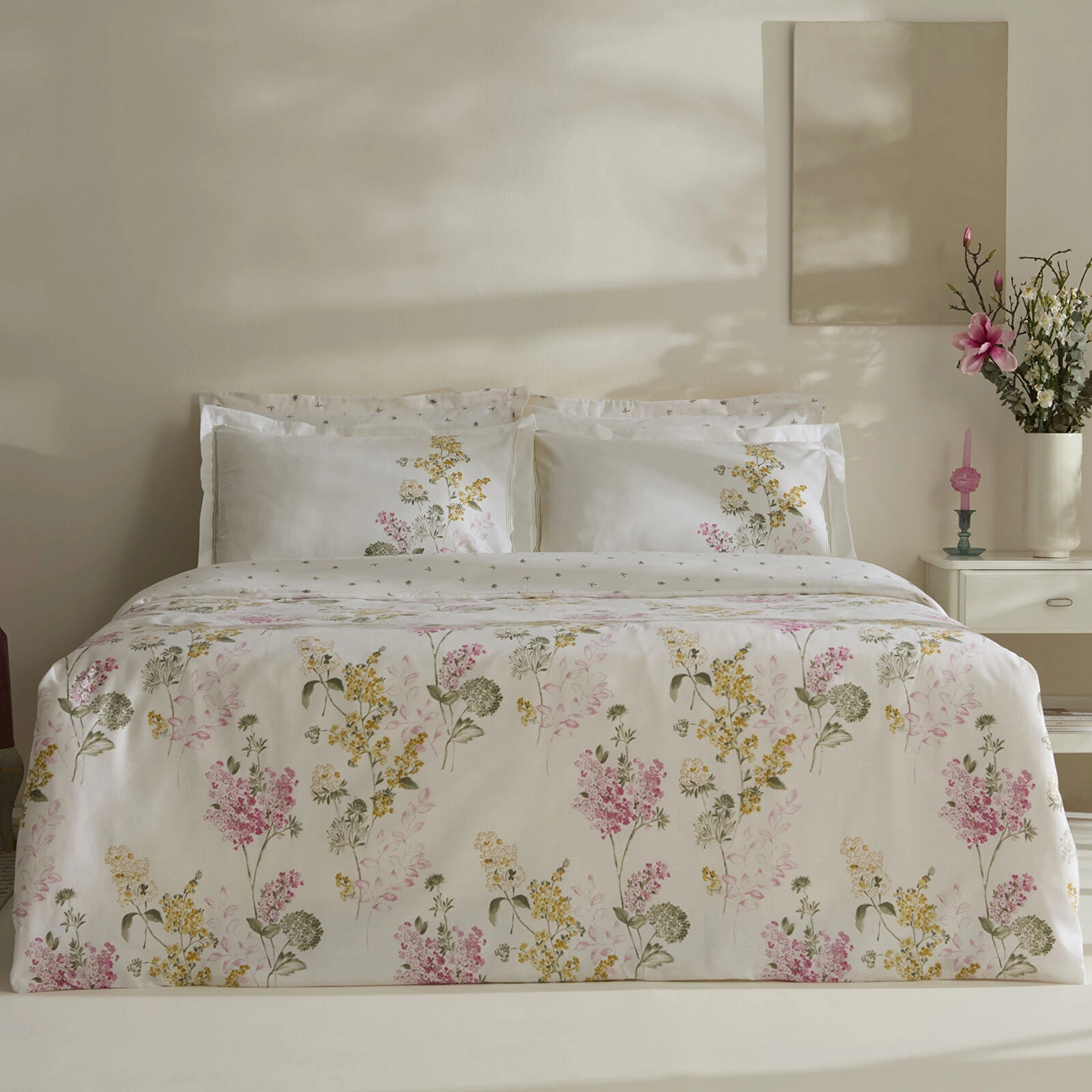 Karaca Home Marcel Krep Tek Kişilik Nevresim Takımı Multicolour Renkli