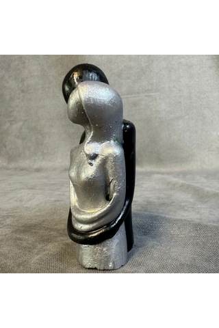 Uretti - Hülya 6683 El Yapımı Dekoratif Sarılmış Çift Biblo 1 Adet