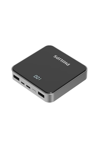 Philips DLP2121B/93 22.5 PD Portlu 10000 mAh LED Göstergeli Powerbank