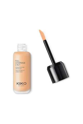 Kiko Likit Fondöten Full Coverage 2in1 Fondöten & Concealer Warm Beige 15