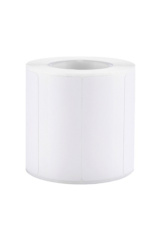 Singree Beyaz Termal Etiket Kağıdı - 45x15mm, 460 Adet, Çift Sıralı, Otomatik Yapışkan, Mürekkepsiz, Ev/ofis/market Uygun, B3s/b11/b21 Uyumlu 1 Rulo