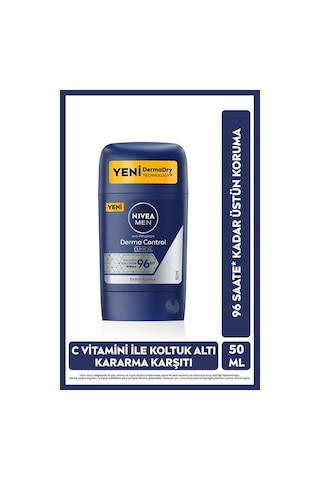 Nivea Men Clinical Derma Control Erkek Stick Deodorant 50 ML