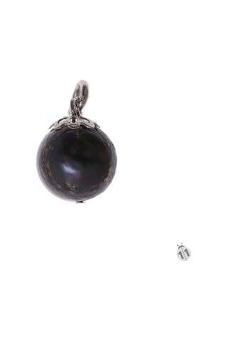 Mineral Takı Siyah Inci Kolye Ucu (89825283)
