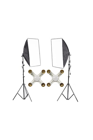Deyatech 4 Duylu Youtuber Kit 50X70 Softbox