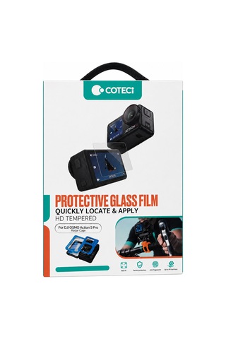 Djı Osmo Action 5 Pro Uyumlu Rabbit/radar Cage Ön, Arka Ekran Ve Lens Koruyucu Koruyucu Seti Şeffaf