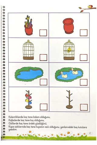 Okul Öncesi Matematik Dünyası 1 Eğiten Kitap