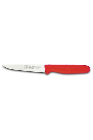Sürmene Sürbisa 61004 Sebze Bıçağı Ağız Boyu 9.5 CM - Kırmızı