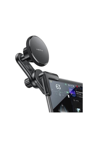 Hepu Hp-a38 Magsafe Araç İçi Telefon Tutucu - Tesla/merkezi Ekran Uyumlu, 360 Dönebilir Güçlü Mıknat