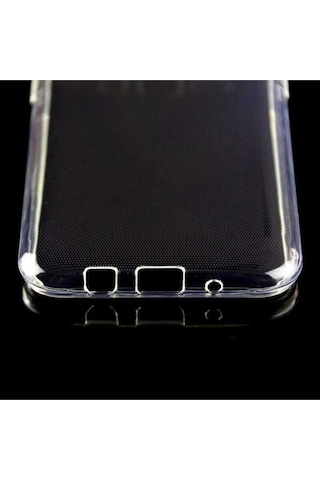 Samsung Uyumlu Galaxy J5 Kılıf Zore Süper Silikon Kapak Renksiz