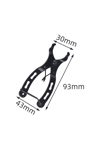 Yaleker Bisiklet Zinciri Araç Seti: 8 Vites Zincir Bağlantısı İle Demir Klips Açma Ve Kurma Testeresi