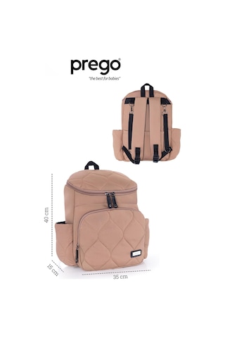 Prego Montana Bebek Bakım Çantası Camel 3084 Camel
