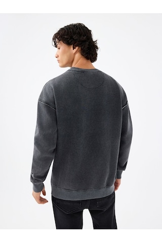 LOFT Oversize Fit Erkek Sweatshirt Lf2040982 Q1.v1 Antrasit