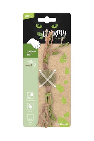 M-pets Charmy Brancy Yeşil Catnipli Kedi Oyuncağı 18 Cm 244-50158.01