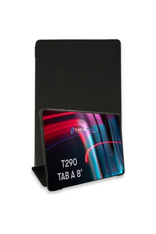 Mey İthalat Samsung Galaxy Uyumlu T290 Tab A 8 Kılıf Tablet Smart Kılıf - Siyah