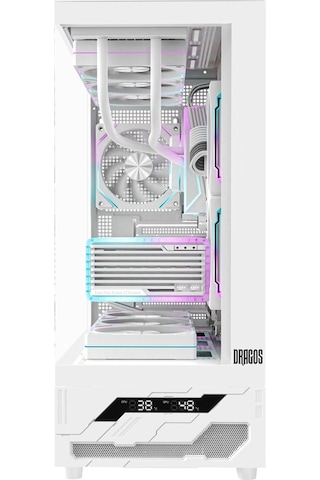 Dragos DRX8024 i7-14700KF 16 GB 512 GB NVMe SSD RTX5060 24.5" Free Dos Oem Paket Masaüstü Oyuncu Bilgisayarı
