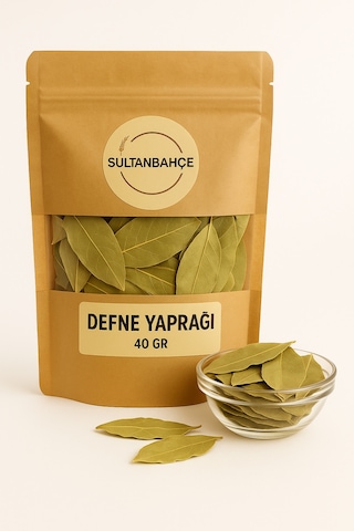 Sultanbahçe Defne Yaprağı 40 G Doğal, Katkısız, Yoğun Kokulu Baharat