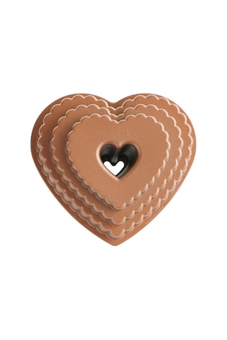 Nordicware Kalp Bundt Kek Kalıbı Renkli