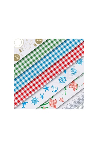 Pratikser Tek Kullanımlık Masa Örtüsü Karışık - 80x100cm - 10Ad/Rulo - Koli