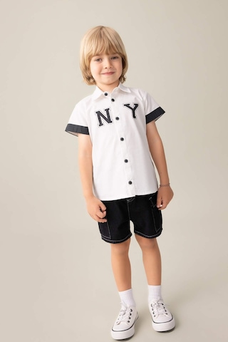 Defacto Erkek Bebek Jean Şort B6750A524SMNM36 Çok Renkli