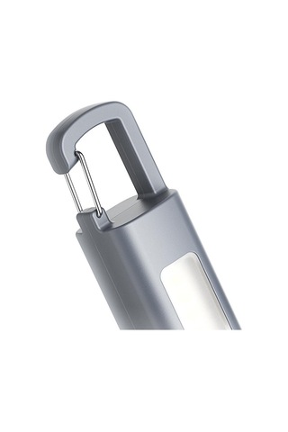 Led Meşale Işığı Xpe Süper Parlak El Feneri Kanca İle Kamp Işık Usb Şarj Edilebilir Zumlanabilir Su Geçirmez Dış Mekan Çalışma Işıkları Siyah - Gri