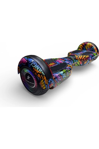 Elektrikli Kaykay Hoverboard 6.5 Inch Taşıma Çantalı Bluetooth Hoparlörlü Akıllı Denge - Rs-s5 Bang Bang