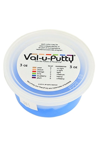 Libor Val-u-putty Egzersiz Macunu - Yaban Mersini Sert - 3 Oz: