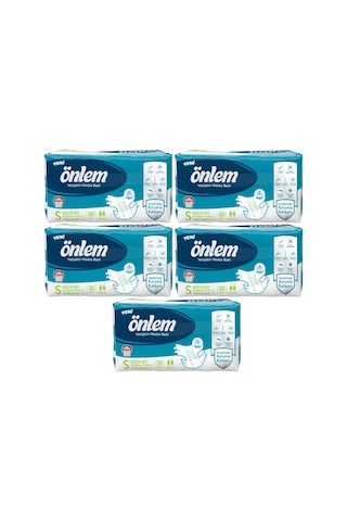 Önlem Hasta Bezi Bel Bantlı Tekstil Yüzey Small Küçük 150 Adet