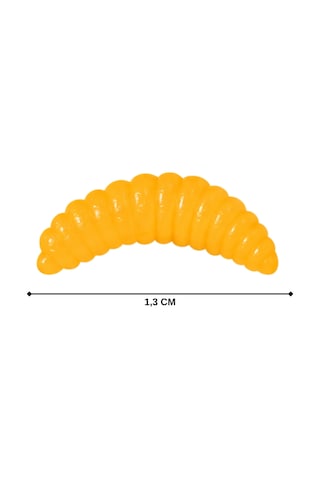 Silikon Yem - Kokulu - Lrf Ve Aji Yemi - Maggot - Turuncu - Power Bait 9956
