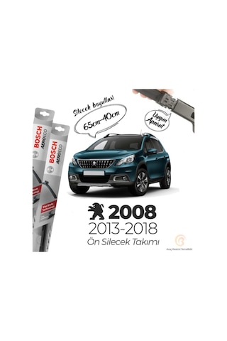 Peugeot 2008 Muz Silecek Takımı 2013-2017 Bosch Aeroeco