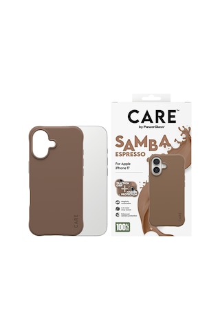 Care By Panzerglass Fashionable Apple Uyumlu iPhone 17 Samba Espresso Magsafe Kılıf