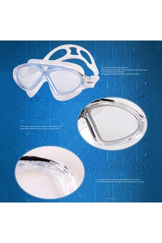 Artfulabode Yüzme Yetişkin Ve Su Sones Şeffaf Pembe Jıejıa J8170 Gözlükleri Geçirmez Çerçeve Büyük Buğulanmaz Ym Çok Renkli