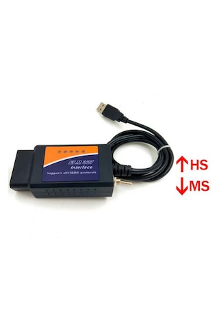 Obd2 V1.5 Elm327 Pic18f25k80 Usb Arıza Test Tespit Cihazı Hs/ms