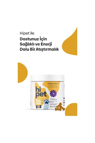 HiPet Multivitamin Çiğnenebilir Tablet