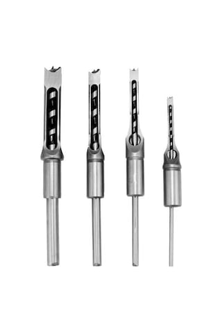 Hallow Kare Delik Matkap Ucu Ağaç İşleme Delik Testere 4 Adet