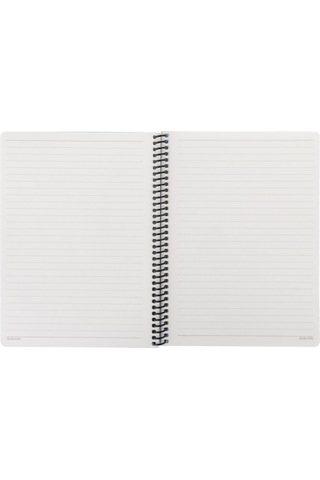 Hisli Şeyler A4 Çizgili Spiralli Stickerli Defter Hallederiz
