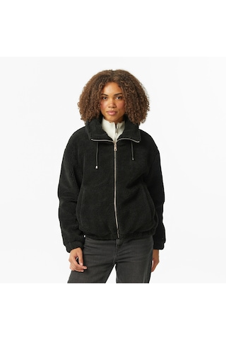 Nautica Kadın Siyah Regular Fit Çift Taraflı Mont Düz 57j010t Siyah