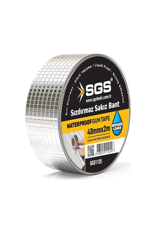 48mm X 2mt Su Sızdırmaz Çamur Bant Çatı İzolasyon Ve Boru Çatlak Tamir Bandı