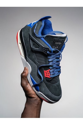 Nike Air Jordan 4 'rare Air' Retro Erkek Basketbol Ayakkabısı-sportxstore Siyah