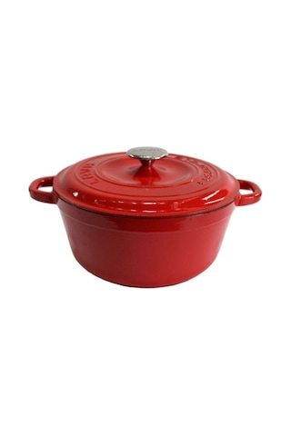 Lava Döküm Yuvarlak Tencere Döküm Demir Kapak New Heritage Serisi 22 CM